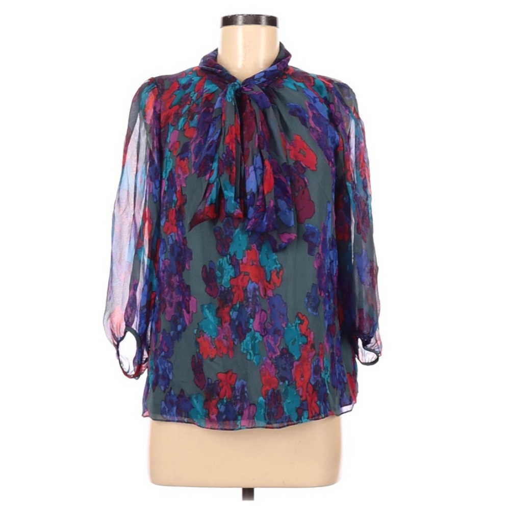 Tibi, Silk Blouse Size 6 EUC